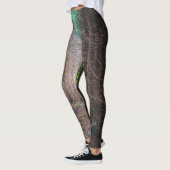 Mysteriöser Fichtenwald Leggings (Links)