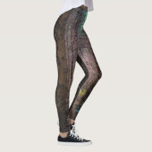 Mysteriöser Fichtenwald Leggings (Rechts)