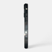 Mysteriöser Mann im Anzug bei Nacht - Kinofilm iPhone 16 Hülle (Linke Seite)