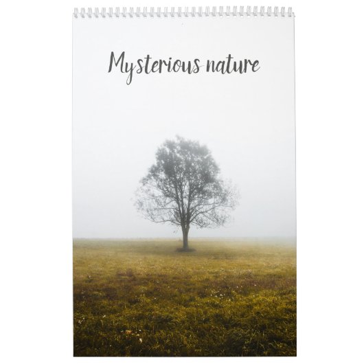 Mysteriöser Naturlandschaftskalender Foto Kalender (Titelbild)