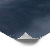 Mysteriöser Nebel, der durch Berglagen rollt Poster (Ecke)