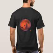 Mysteriöser Planeten-T - Shirt -- Mars - (Rückseite)