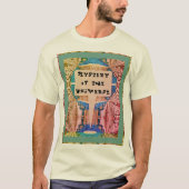 Mysteriöser psychedelischer Retro-T - Shirt (Vorderseite)