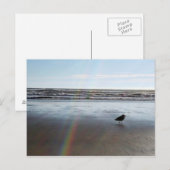 Mysteriöser Regenbogen Postkarte (Vorne/Hinten)