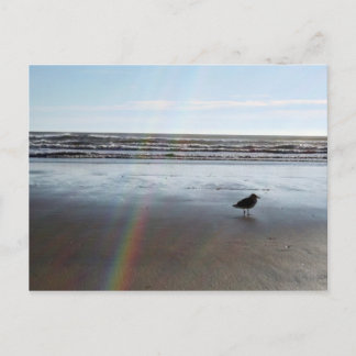 Mysteriöser Regenbogen Postkarte