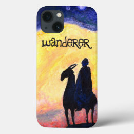 Mysteriöser Rider Wanderer anpassbar Case-Mate iPhone Hülle