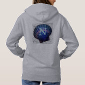 Mysteriöser T - Shirt mit Muschel (Rückseite)