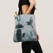 Mysteriöser Vogelflug zur Feeder-Tasche Tasche (Von Nahem)