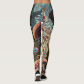 Mysteriöser Whimsischer Hasser Leggings (Rückseite)