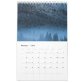 Mysteriöser Winterlandschaftskalender Foto Kalender (Feb 2026)