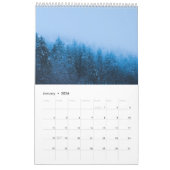 Mysteriöser Winterlandschaftskalender Foto Kalender (Jan 2026)