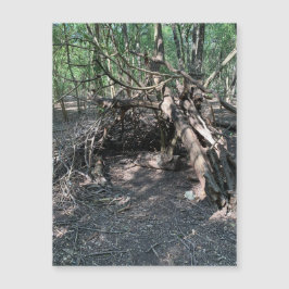 Mysteriöses Baumagazin Magnetkarte