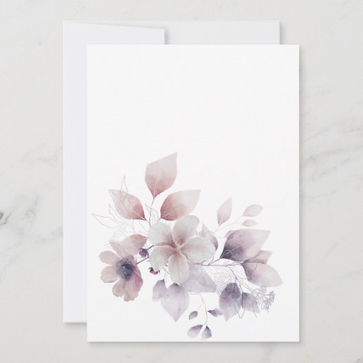 Mysteriöses Brautparty des Mondkatzenhofs Einladung (Rückseite)