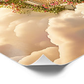 Mysteriöses Fantasy Floral Surreal Nature Land Poster (Ecke)