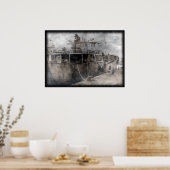 Mysteriöses Geisterschiff Poster (Küche)