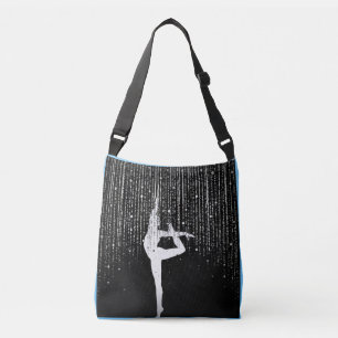 Mysteriöses Gymnast / Tänzer Personalisiert Tragetaschen Mit Langen Trägern