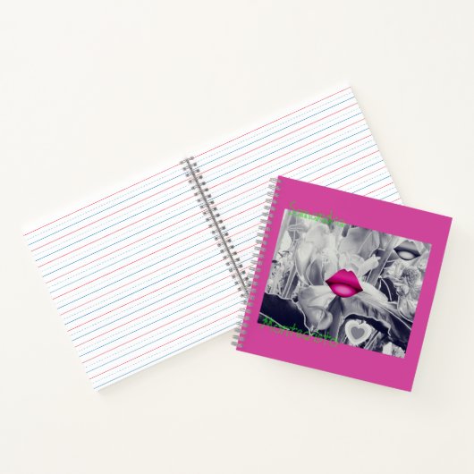 Mysteriöses Hören und Nehmen Sie Notizen Spiral-No Notizblock (Innenseite)