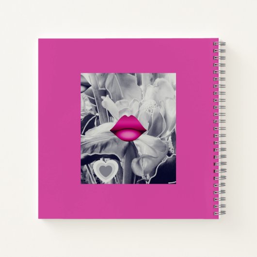 Mysteriöses Hören und Nehmen Sie Notizen Spiral-No Notizblock (Rückseite)