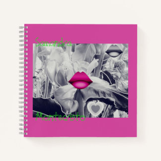 Mysteriöses Hören und Nehmen Sie Notizen Spiral-No Notizblock