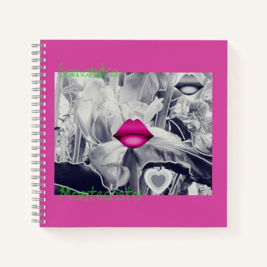 Mysteriöses Hören und Nehmen Sie Notizen Spiral-No Notizblock (Vorderseite)