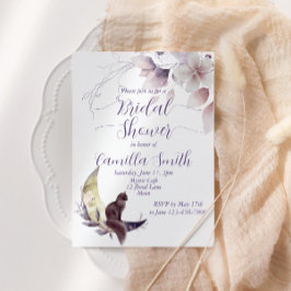 Mysteriöses Mondgarten-Brautparty Einladung