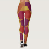 Mysteriöses Muster Leggings (Rückseite)