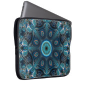 Mysteriöses Raummandala Laptopschutzhülle (Vorne Rechts)