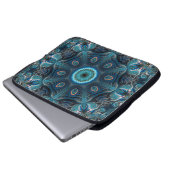 Mysteriöses Raummandala Laptopschutzhülle (Vorne Knopf)
