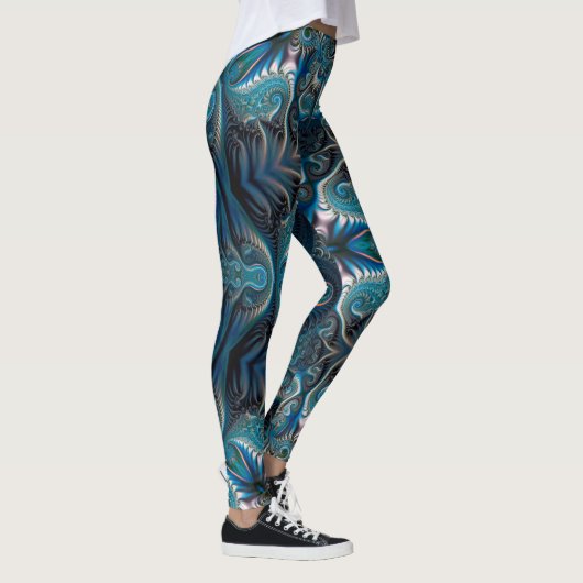 Mysteriöses Raummandala Leggings (Rechts)