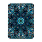 Mysteriöses Raummandala Magnet (Vertikal)