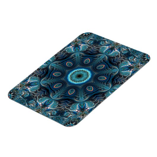 Mysteriöses Raummandala Magnet (Linke Seite)