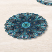 Mysteriöses Raummandala Untersetzer (angewinkelt)