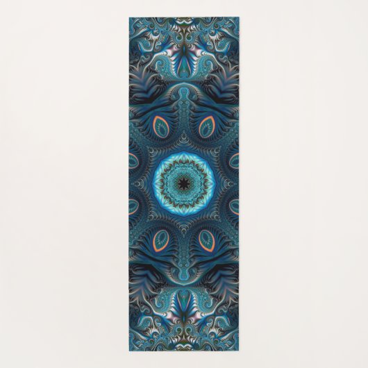 Mysteriöses Raummandala Yogamatte (Rückseite)