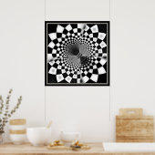 Mysteriöses Scheckloch Poster (Küche)