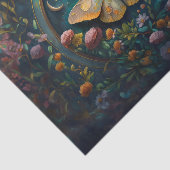 Mysteriöses Twilight Portal, Moth & Eclipse Seidenpapier (Ausschnitt)