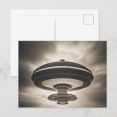 Mysteriöses UFO Alien Spacecraft Postkarte (Vorne/Hinten)