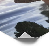 Mysteriöses UFO Poster (Ecke)