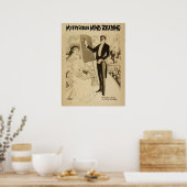Mysteriöses VAUDEVILLE-Poster "Mind Reading Act" Poster (Küche)