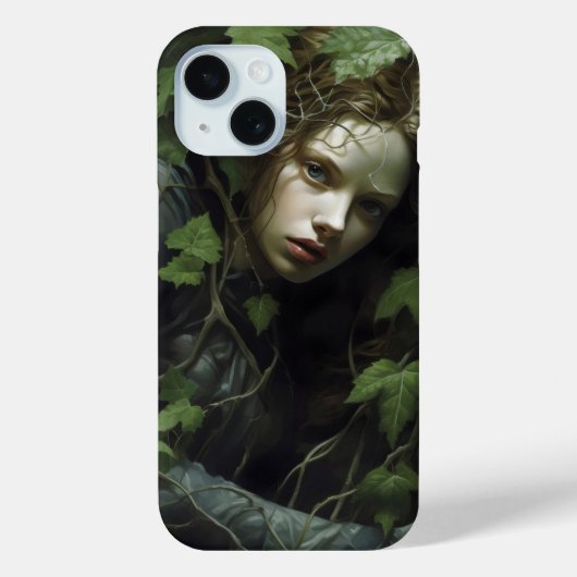 Mysteriöses Waldmädchen Case-Mate iPhone Hülle (Rückseite)