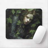 Mysteriöses Waldmädchen Mousepad (Mit Mouse)