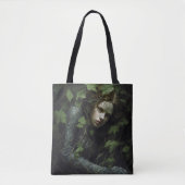 Mysteriöses Waldmädchen Tasche (Vorderseite)