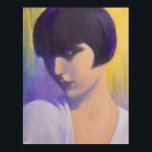 MYSTERIOUS ART DECO LADY POSTER<br><div class="desc">Original Acrylmalerei einer geheimnisvollen und wunderschönen Deko Dame... ... Ein charmantes Portrait, das in die zeitgenössische Dekoration passt und perfekt in einem Puderzimmer, einem Schlafzimmer oder überall dort aussieht, wo man es platziert. Auch ein großartiges Geschenk für diejenigen, die Vintage Zeit modische Damen Liebe.</div>
