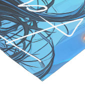 Mysterious Fantasy Girl - Ocean Art Aesthetic Großer Tischläufer (Ecke)