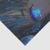 Mysterious Fantasy Girl - Ocean Art Aesthetic Seidenpapier (Ausschnitt)