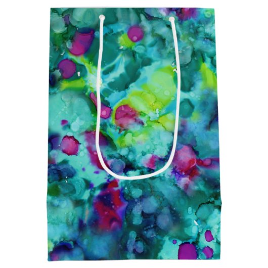 mysterious fathoms below : mittlere geschenktüte (Rückseite)