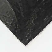 Mysterious Foggy Forest Path Fleecedecke (Ecke)