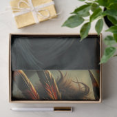 Mysterious Gothic Dragon Fairy  Seidenpapier (Geschenk)