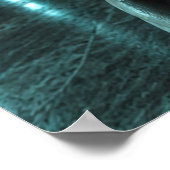Mysterious Grey Alien Poster (Ecke)