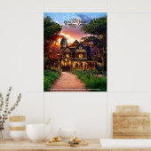 Mysterious Houses of Donnelly - No4 Mombasa Kenya Poster (Küche)