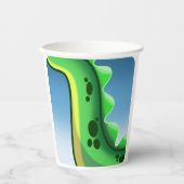 MYSTERIOUS LONG NECK DINOSAUR PAPPBECHER (Vorderseite)